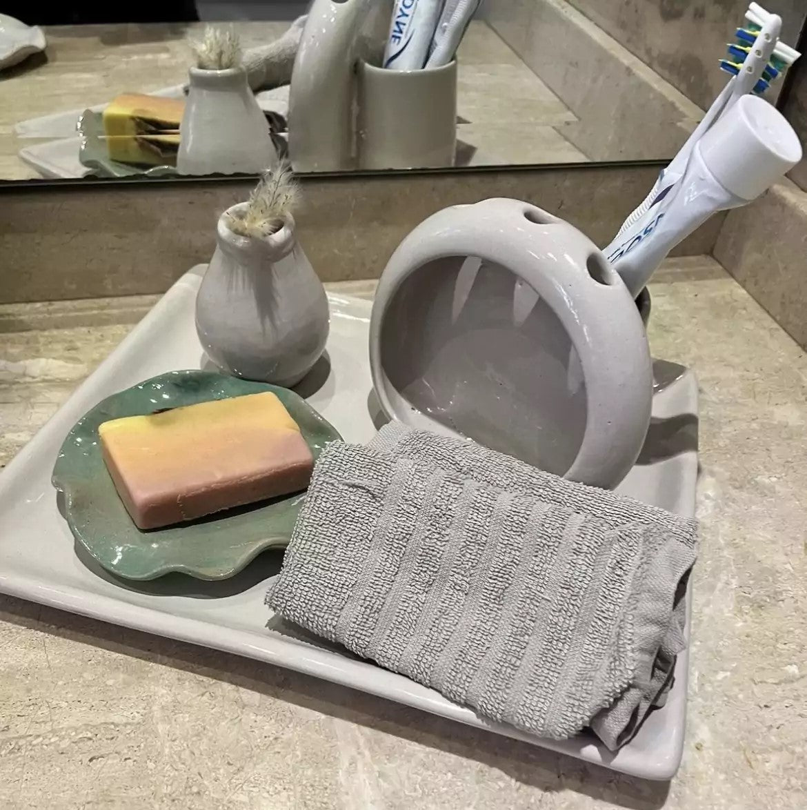 Catmint Bathroom Set