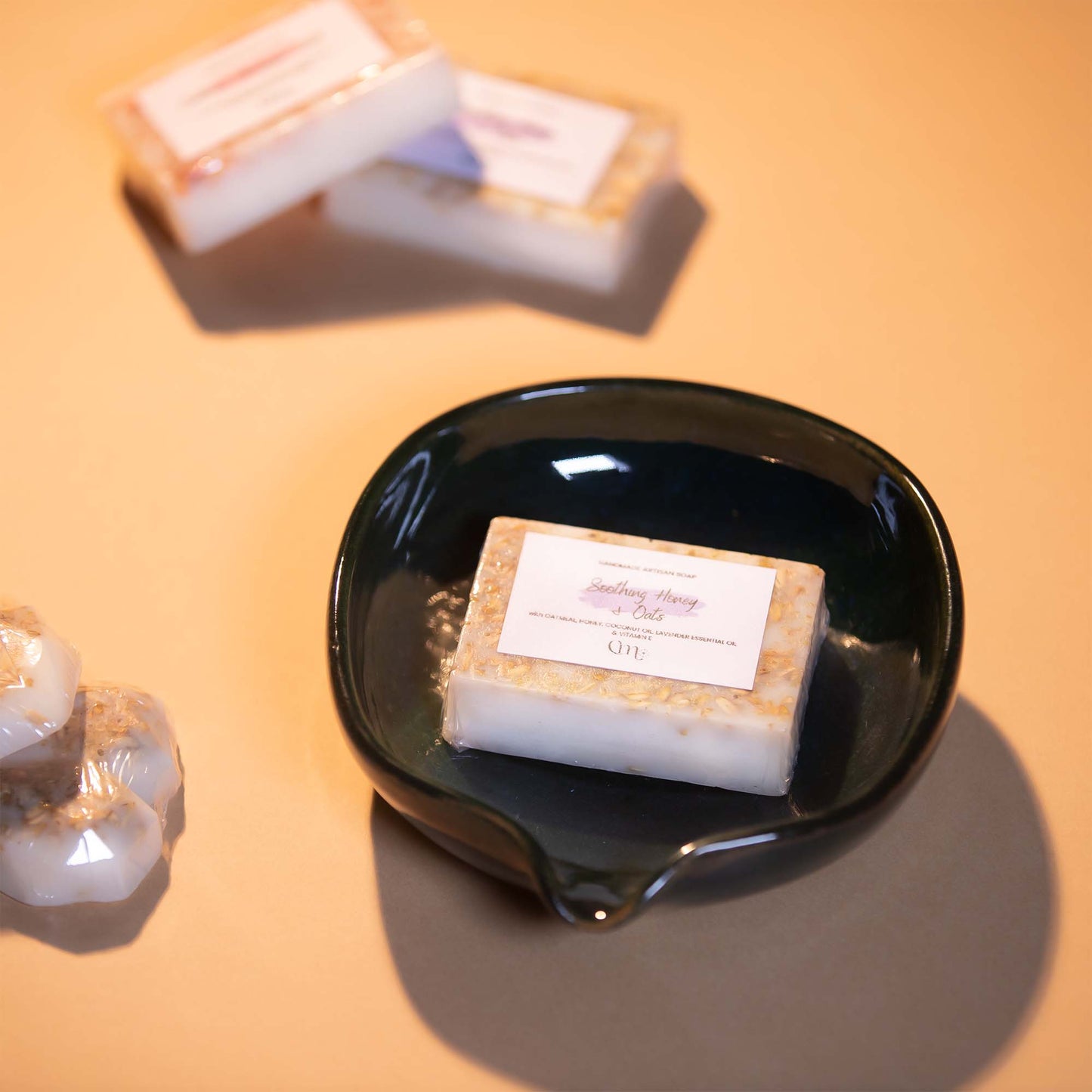 Soap + Porcelain Soap Dish Gift Set